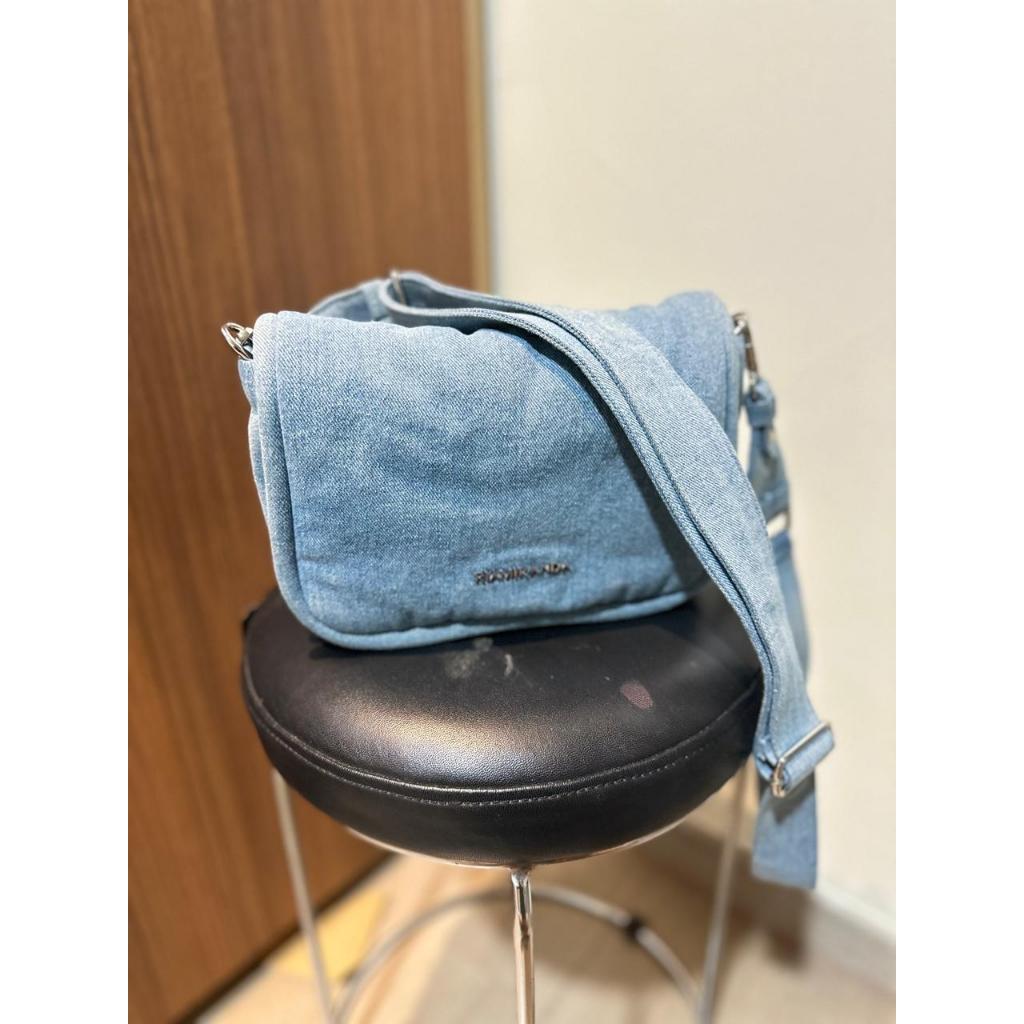 Preloved ria miranda denim bag