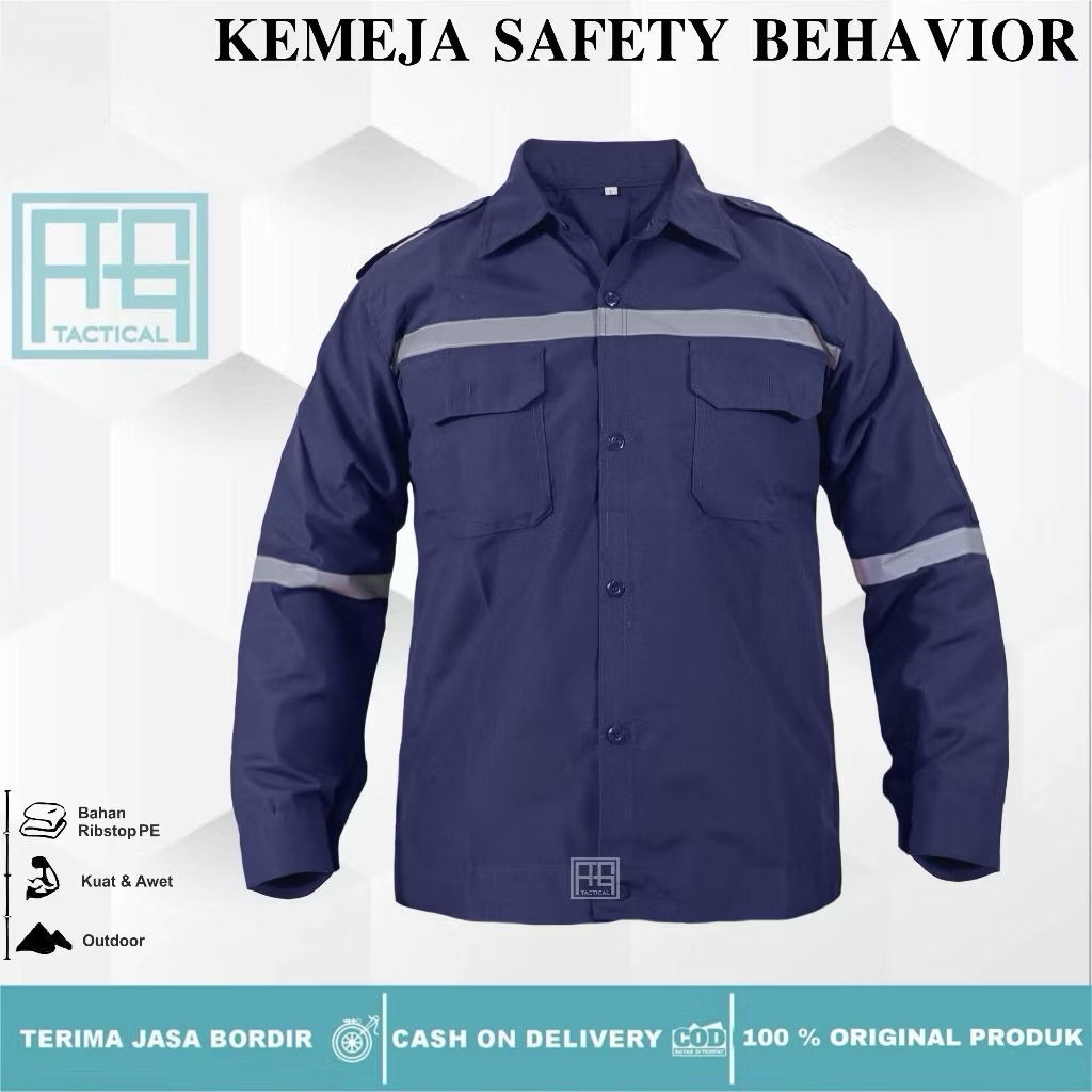 KEMEJA SAFETY  WERPACK SAFETY PROYEK LAPANGAN