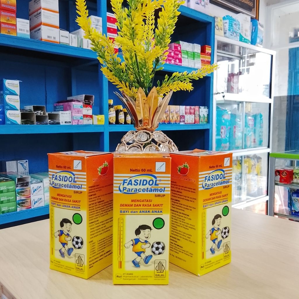 Fasidol Paracetamol Sirup Bayi dan Anak (60ml)