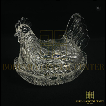 Bohemia Crystal - Toples Kristal Telur Ayam Besar