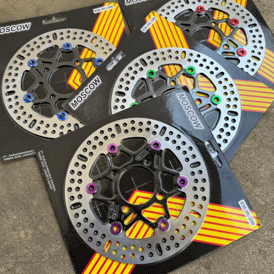 Disc Disk Brake Cakram Depan [ Model KTC ] Ready Ukuran 190/200/220mm - NOUVO / BEAT / VARIO110/125/