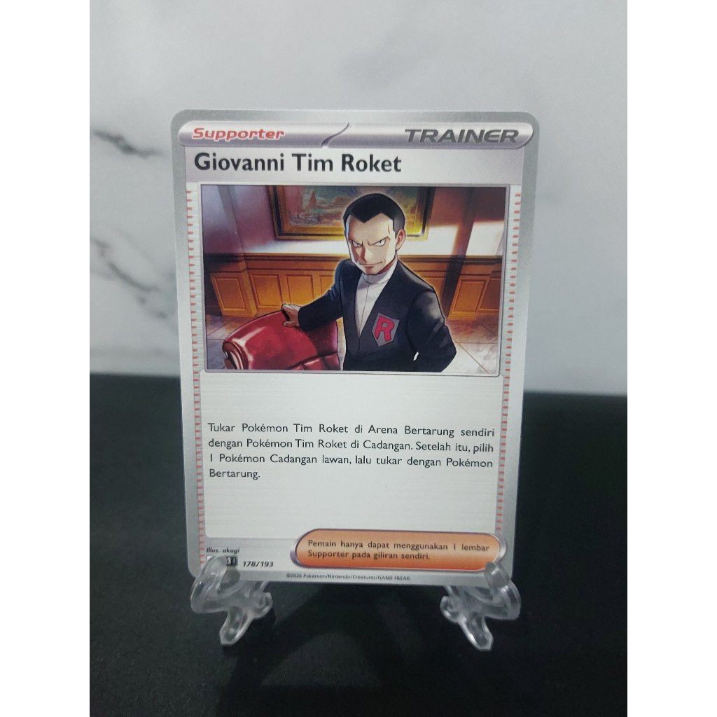Giovanni Tim Roket (Trainer) - Evolusi Mega Impian ex