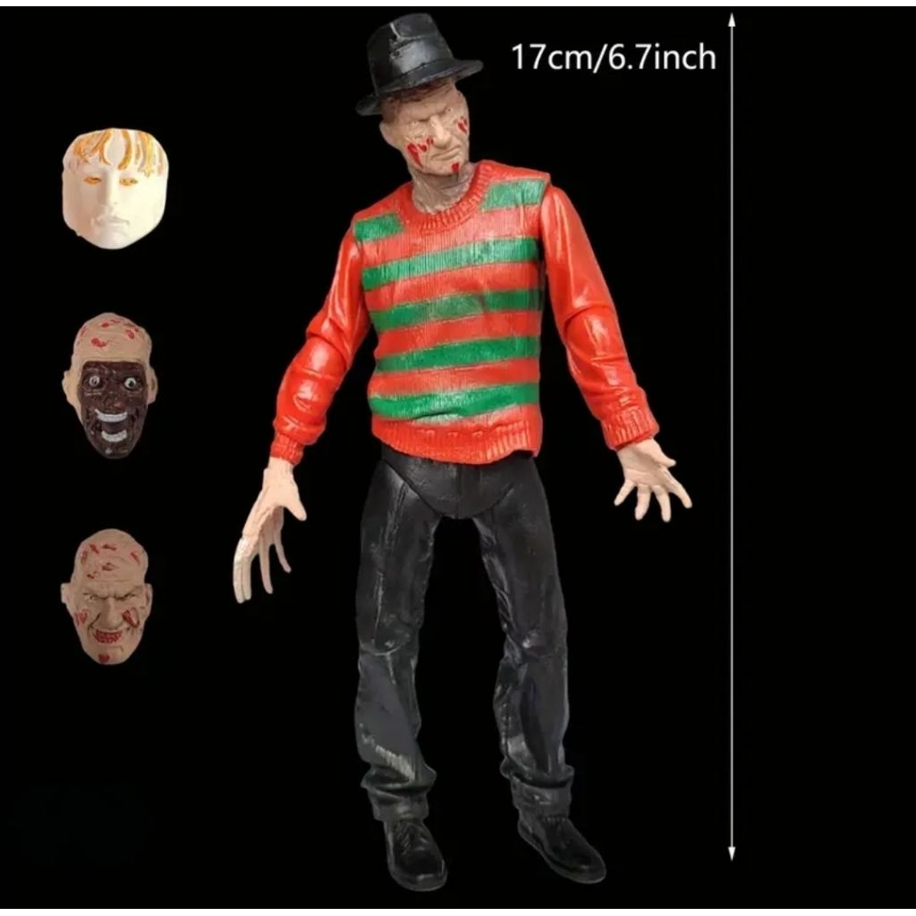 figure freddy krueger figure film horor Freddy vs. Jason (2003). figure horror movie figure film hor