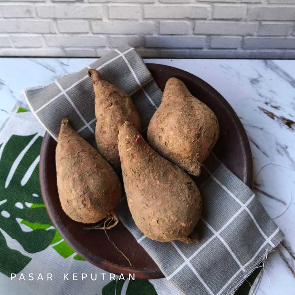 Ubi madu segar, ubi madu, ubi jalar madu
