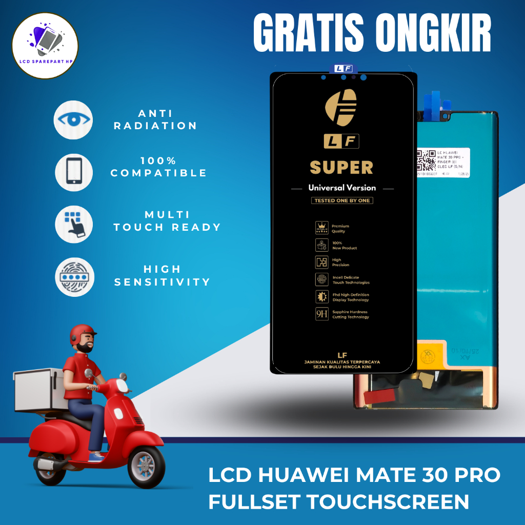 LCD HWI Mate 30 Pro Fullset Touchscreen