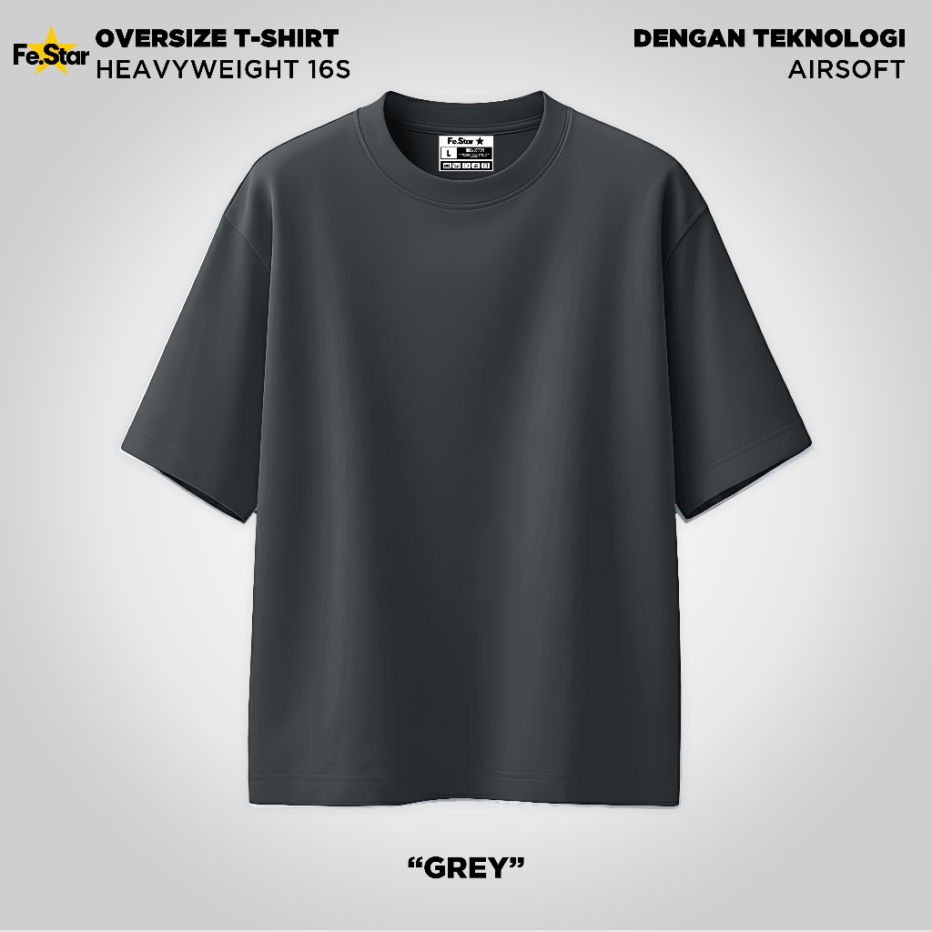 FE.Star Kaos Oversize Heavyweight 16s Cotton Combed