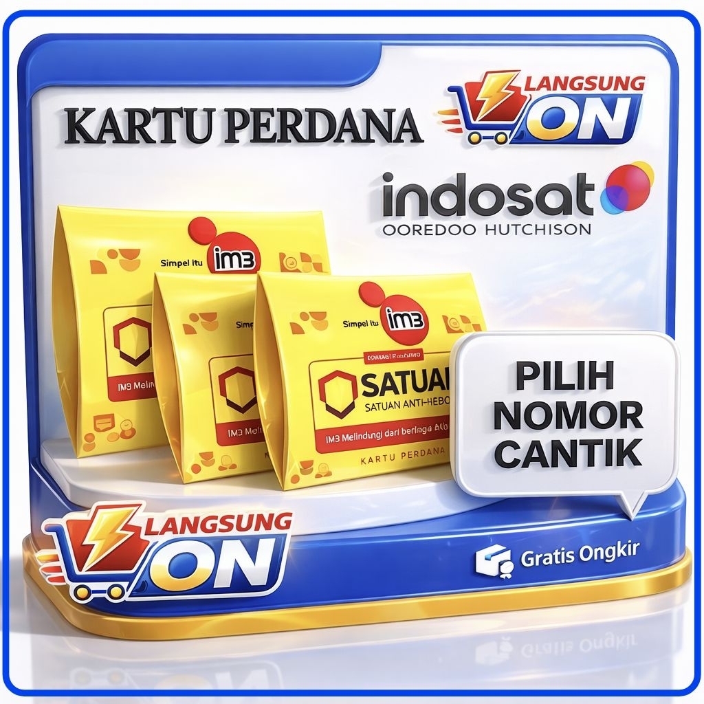 Kartu Perdana Indosat = Pilih Nomor Cantik