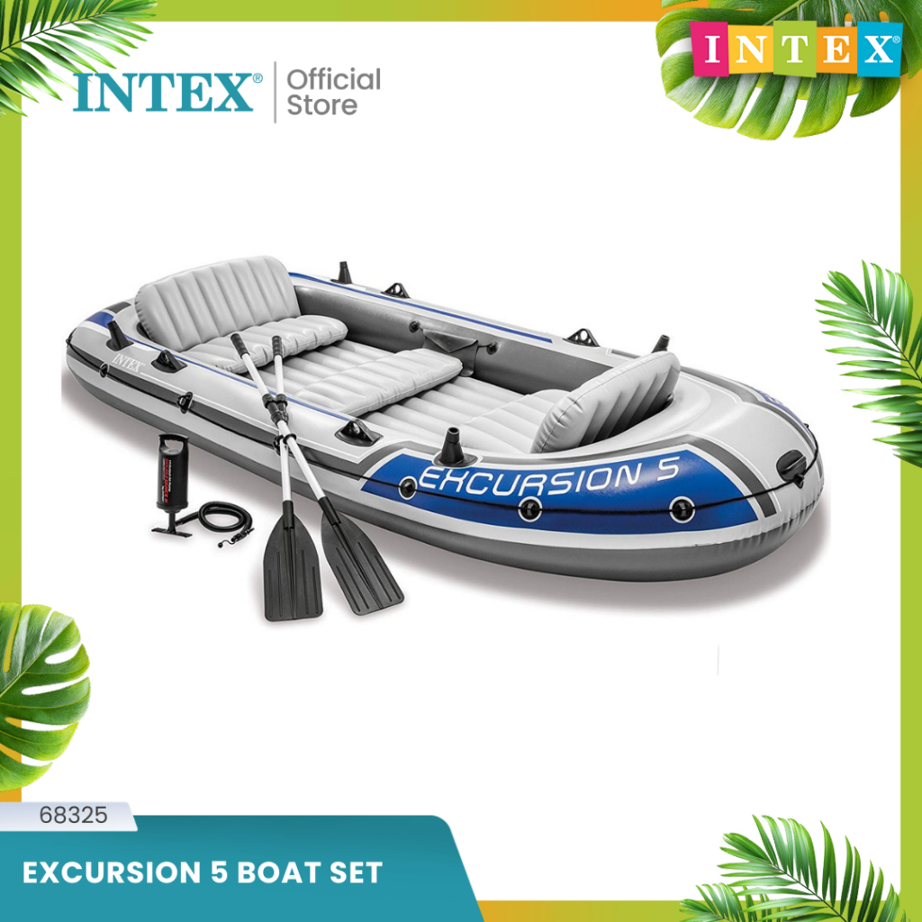 Intex Excursion 5 Perahu Karet Inflatable