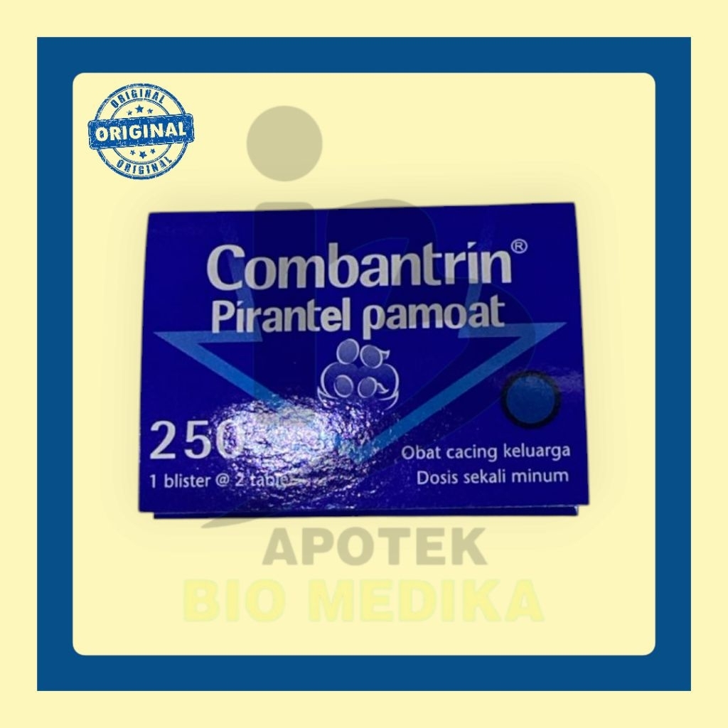 COMBANTRIN 250MG TABLET OBAT CACING DEWASA