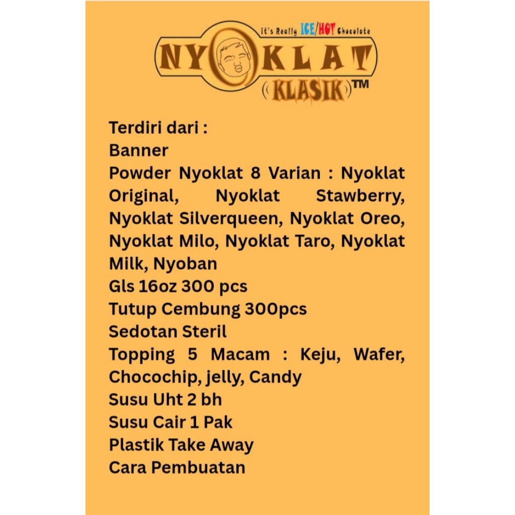 Paket Pemula Nyoklat