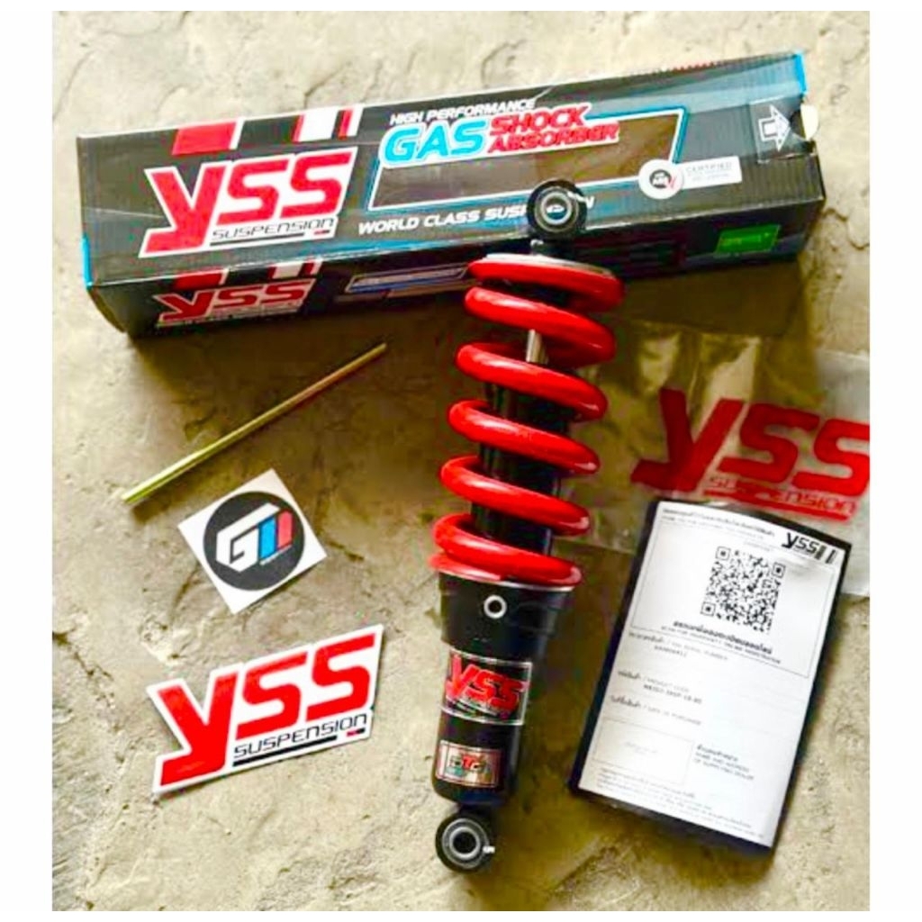 Shock breker satria fu 150 285mm mono shock yss DTG hybrid sok breker yss garansi 100% asli original