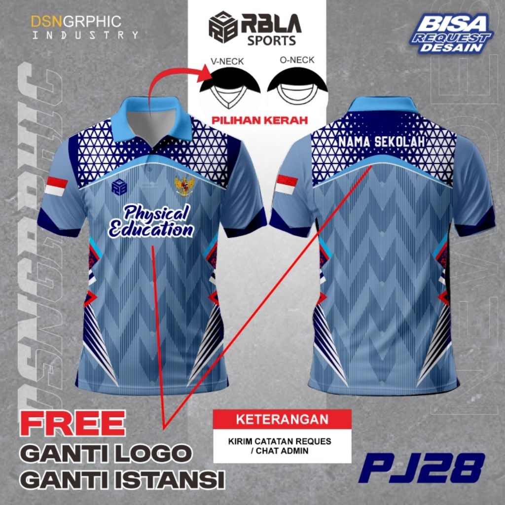 JERSEY PPG PJOK PRINTING CUSTOM