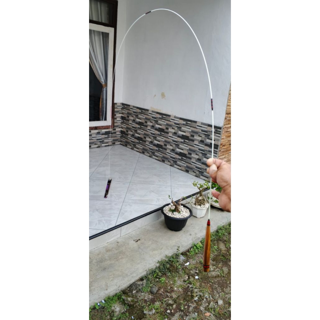 Joran micro fishing sambung 2 super lentur