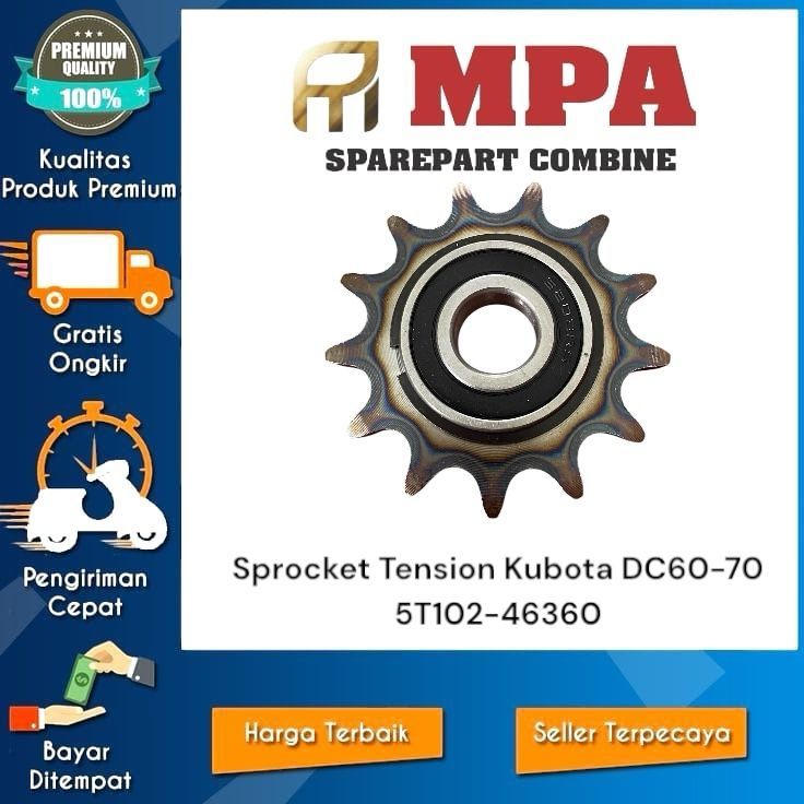 SPROKET TENSION KUBOTA DC60-70
