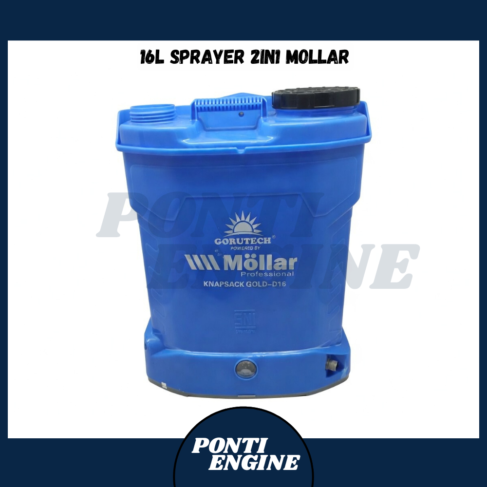 MOLLAR Mesin Sprayer Elektrik 2 IN 1 16 Liter