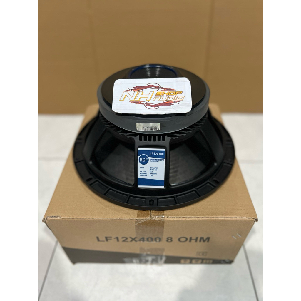 Speaker RCF LF12X400 Grade A 12 inchi 900 Watt Mid Low VC 3in daun coating tahan air Speaker 12in Rc
