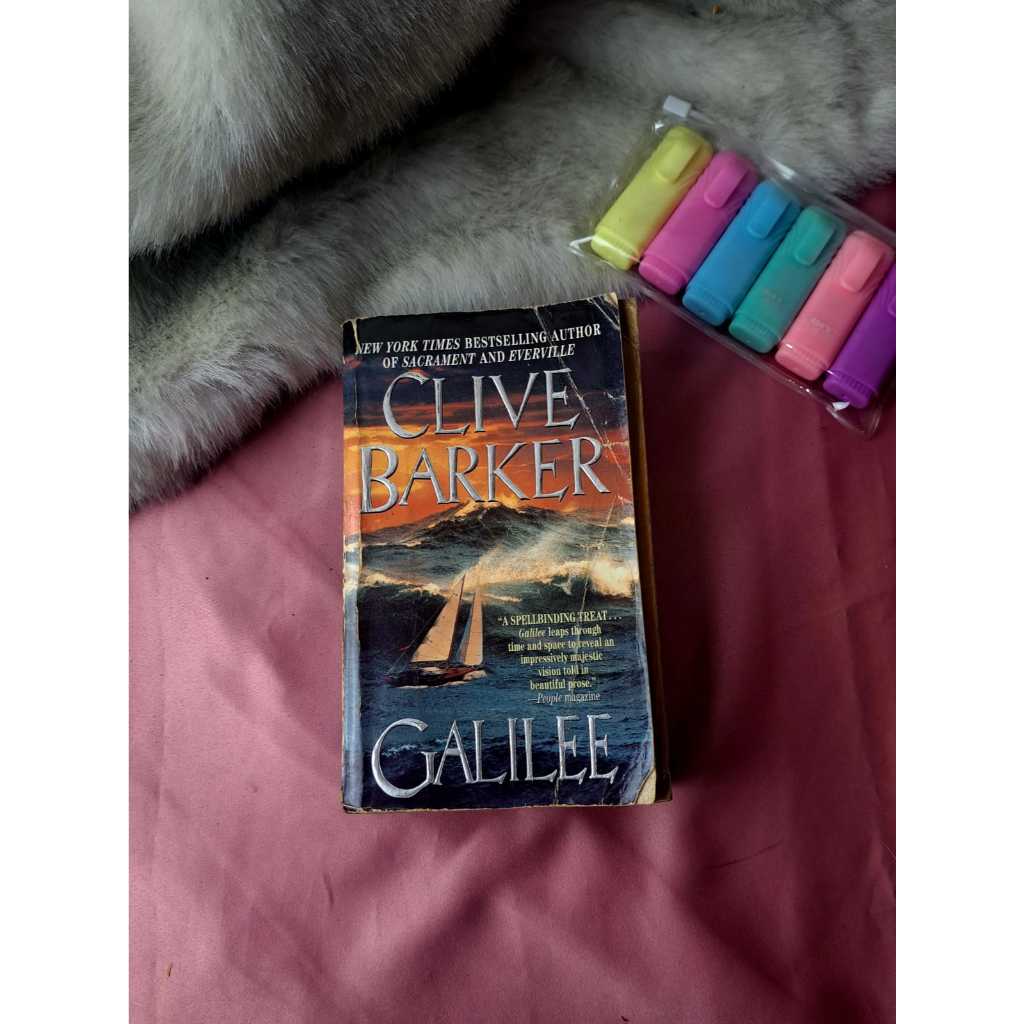 Novel Clive Barker Galilee / Novel Imported