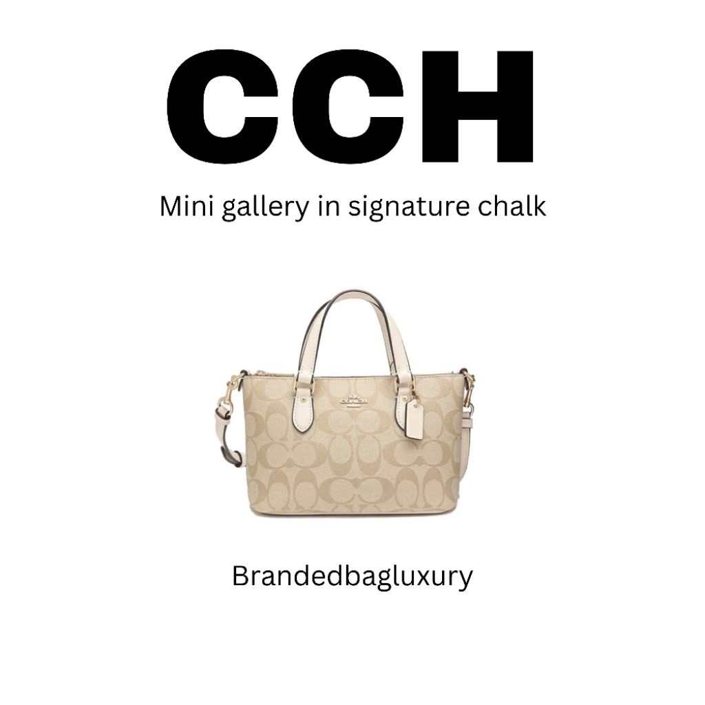 mini gallery crossbody in signature canvas