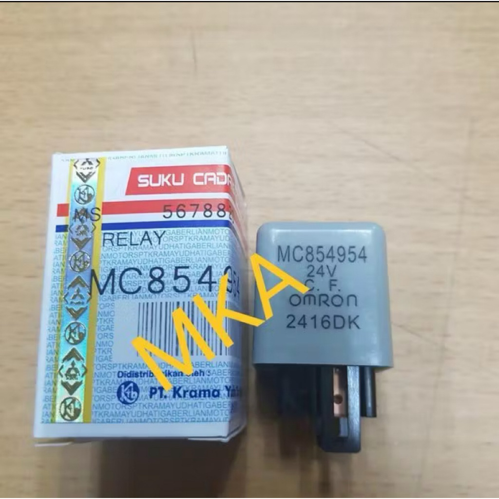 Relay head lamp/RELAY LAMPU KAKI 3 24VOLT MITSUBOSHI PS135 RAGASA MC 8