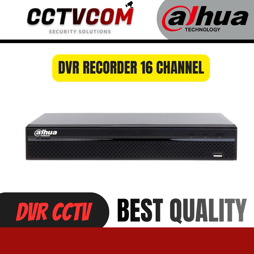 DVR XVR DAHUA 16 CHANNEL 2MP 1080P HDCVI AUDIO