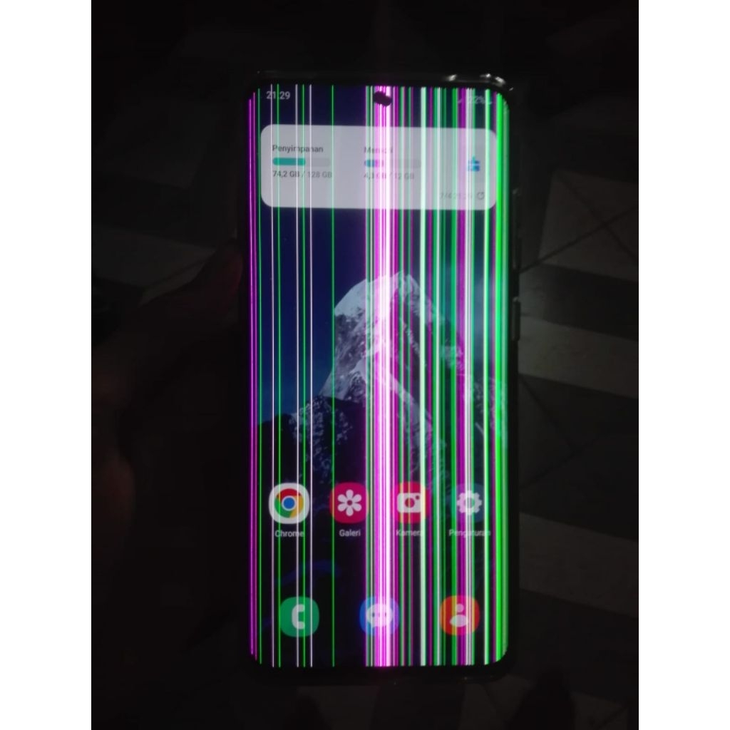 lcd samsung s20 ultra minusan