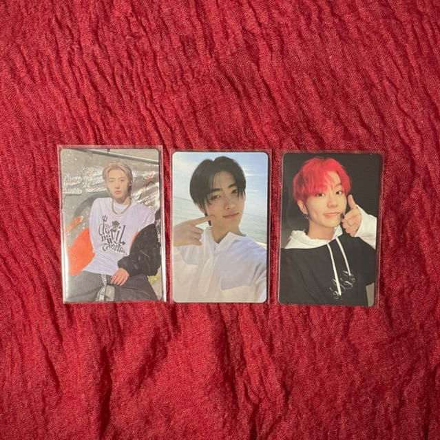 Photocard Official ENHYPEN Jungwon Sunghoon Manifesto Day 1 Dimension Dillema Tuspi Rambut Merah