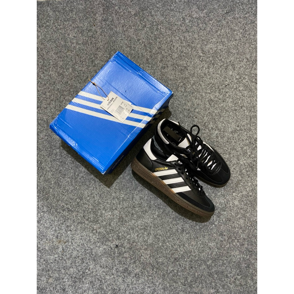 adidas spezial black leather