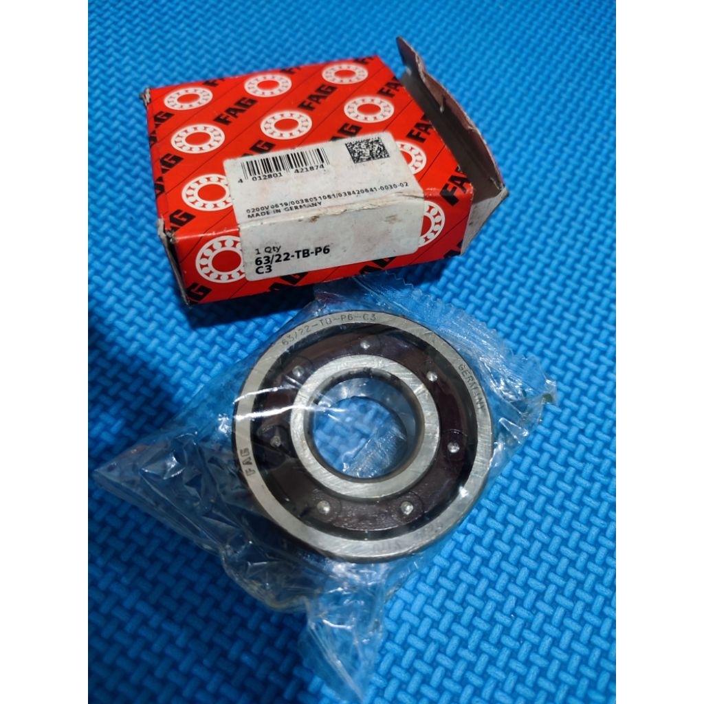 bearing FAG 63/22 TB P6 C3 High speed original German