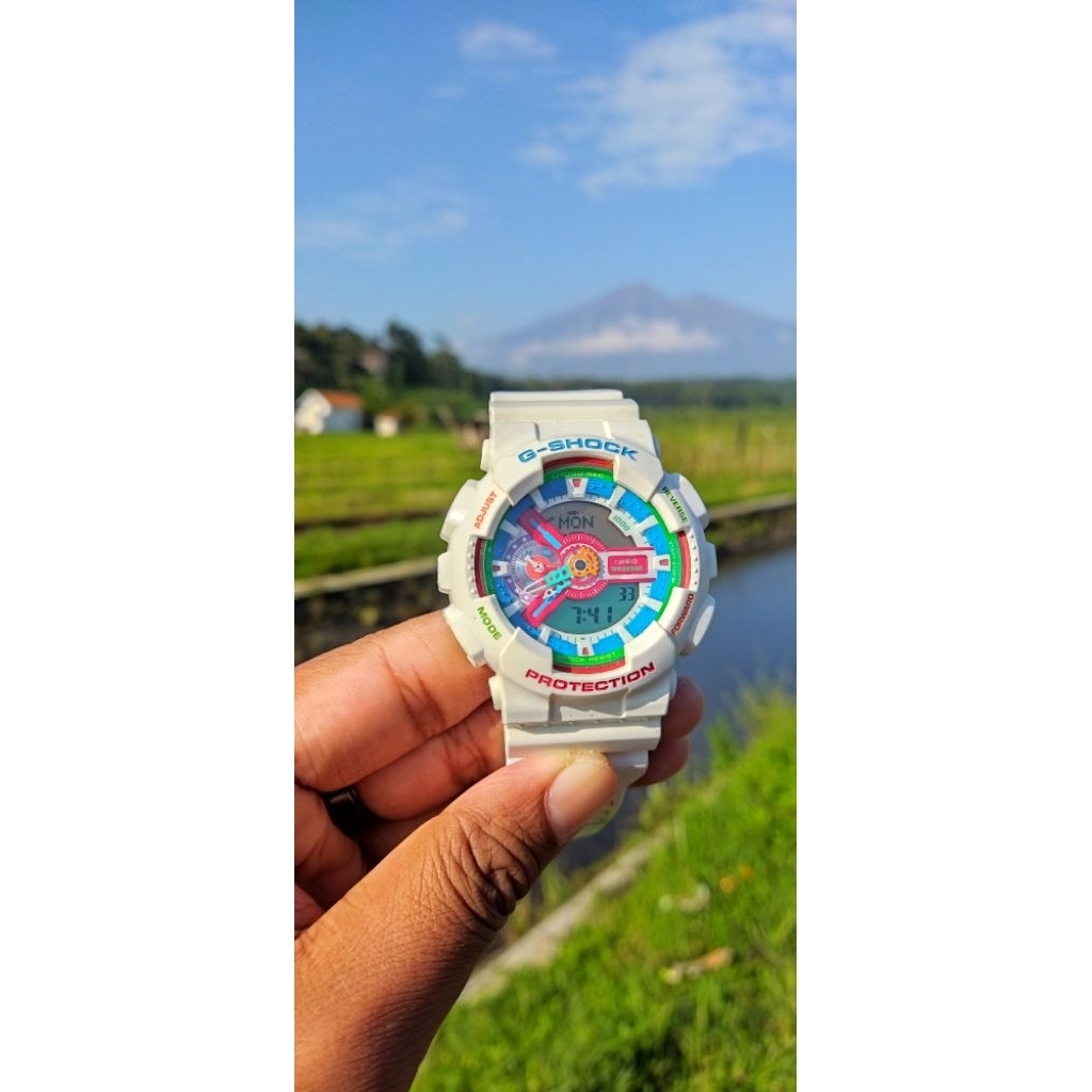 PRELOVED CASIO G-Shock GA-110MC CRAZY COLORS