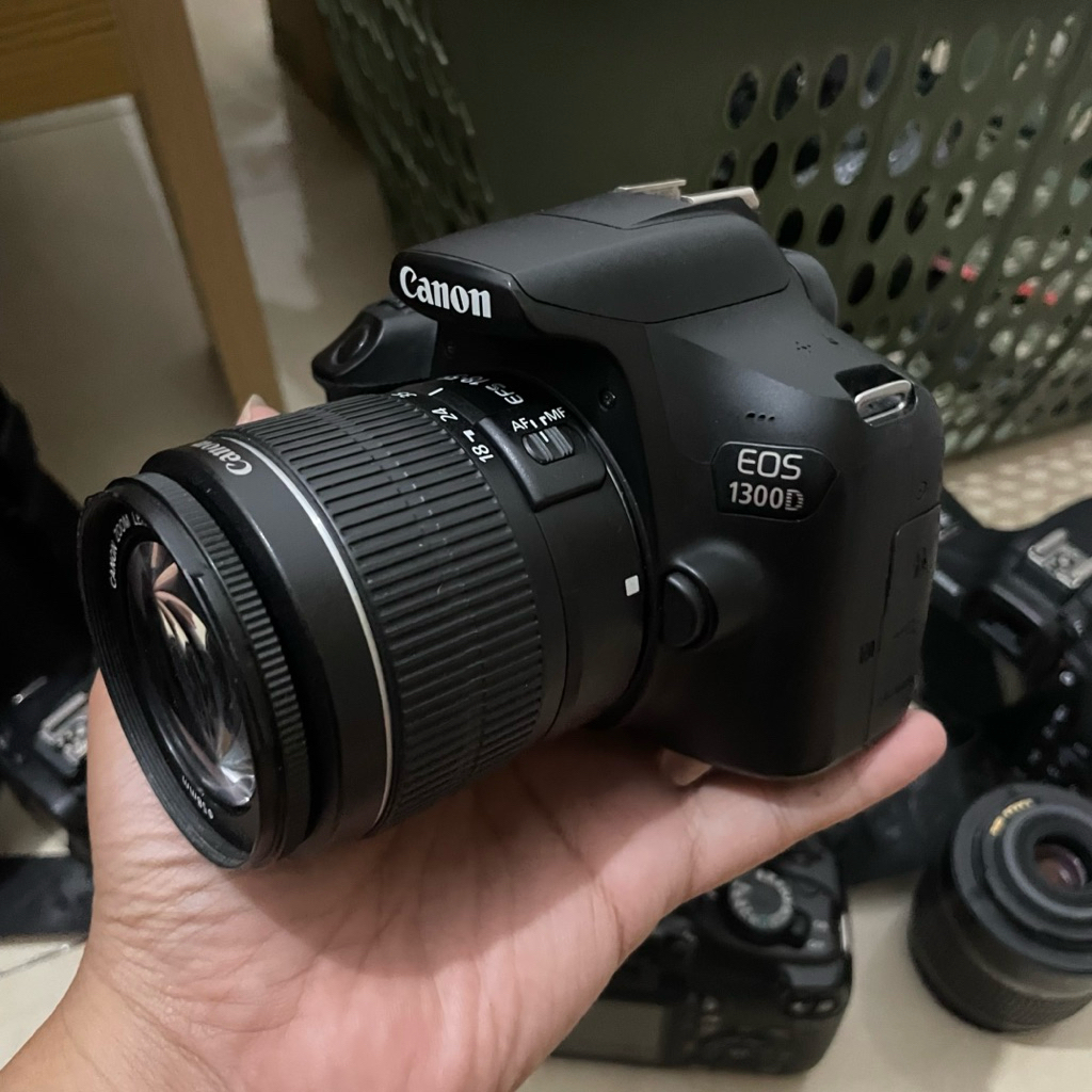 KAMERA DSLR VIDEO CANON 1300D WIFI MULUS MUWURAHH