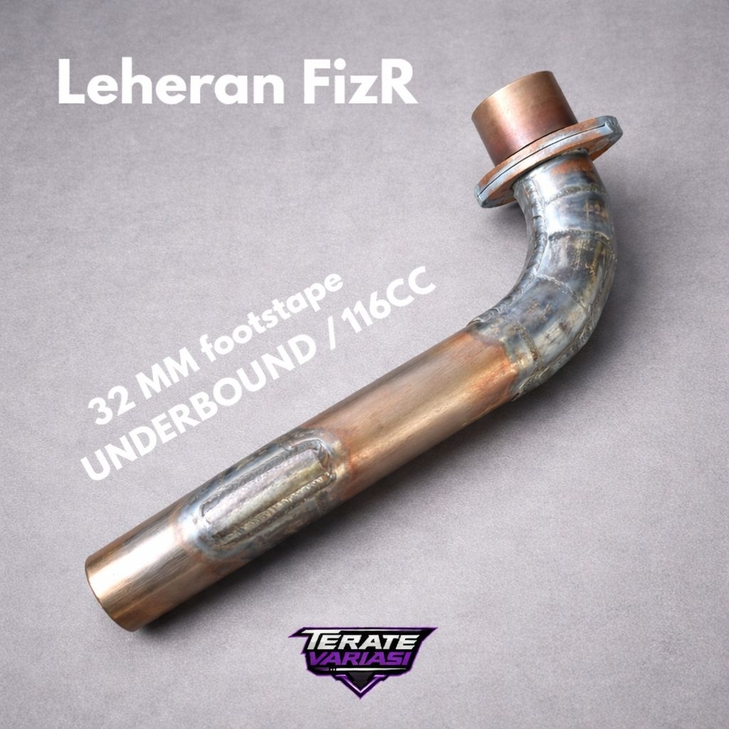 Leheran Knalpot Cacing FizR Road Race Diameter 32 mm / 116 CC Type Underbound PnP Knalpot Fizr