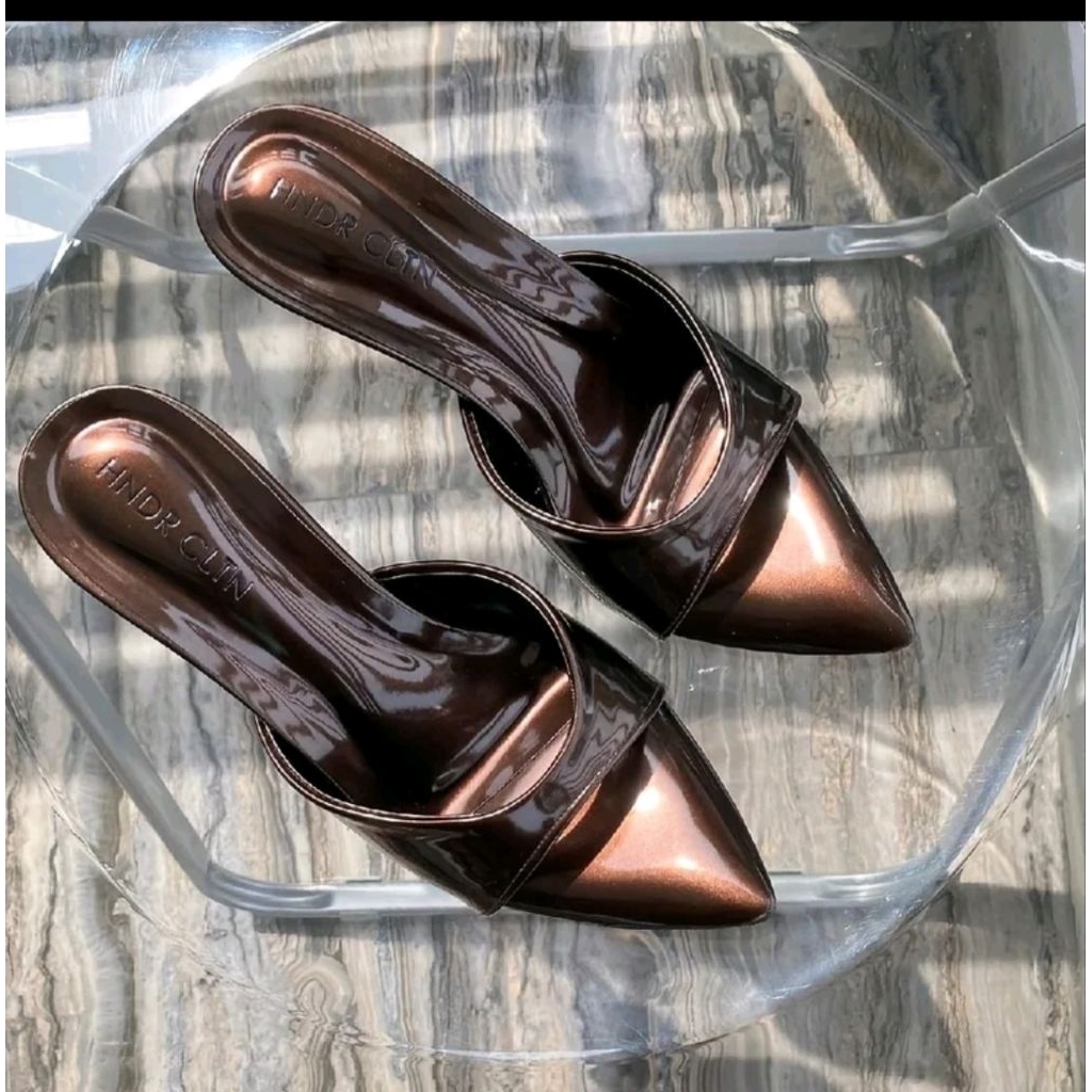 dnic Sandal Wanita Heels Hak7cm selop