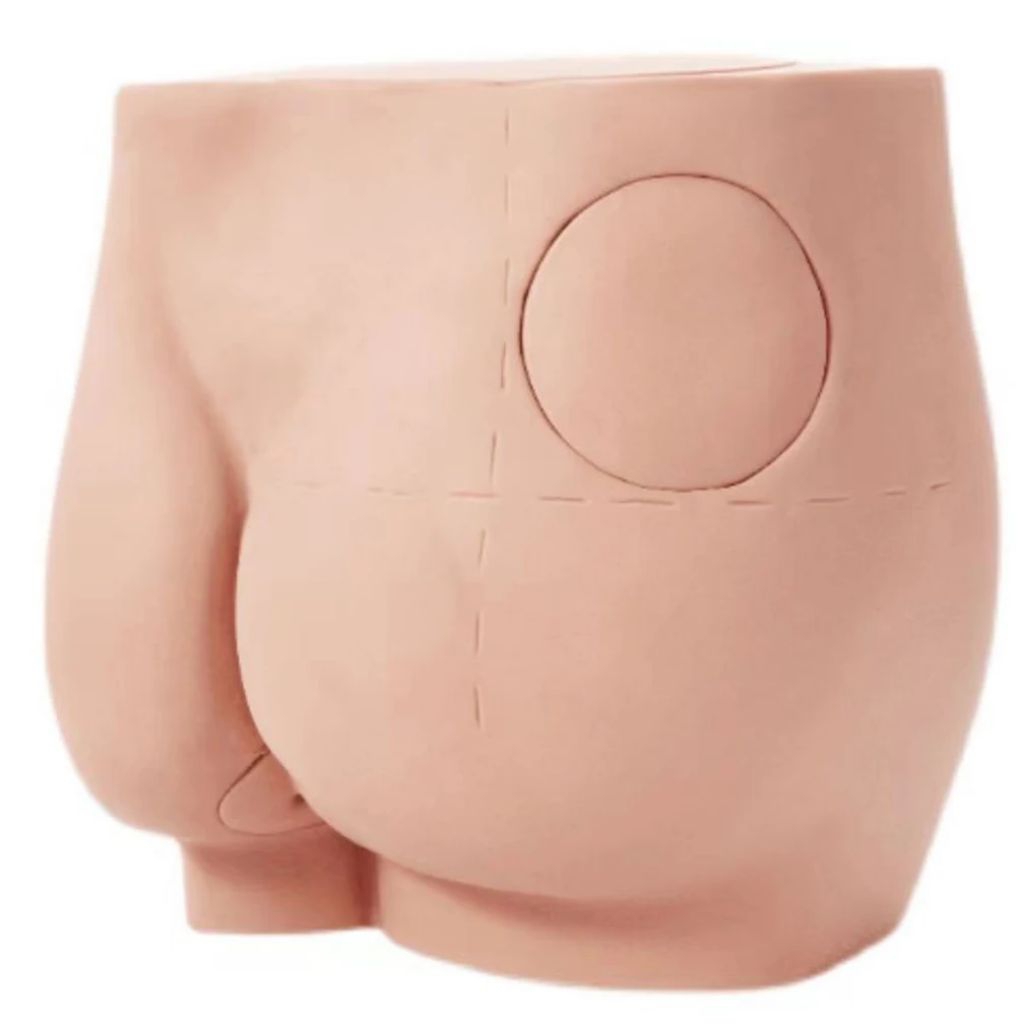 Phantom Manikin Buttock Injection PVC Model / Manikin Bokong Suntik PVC