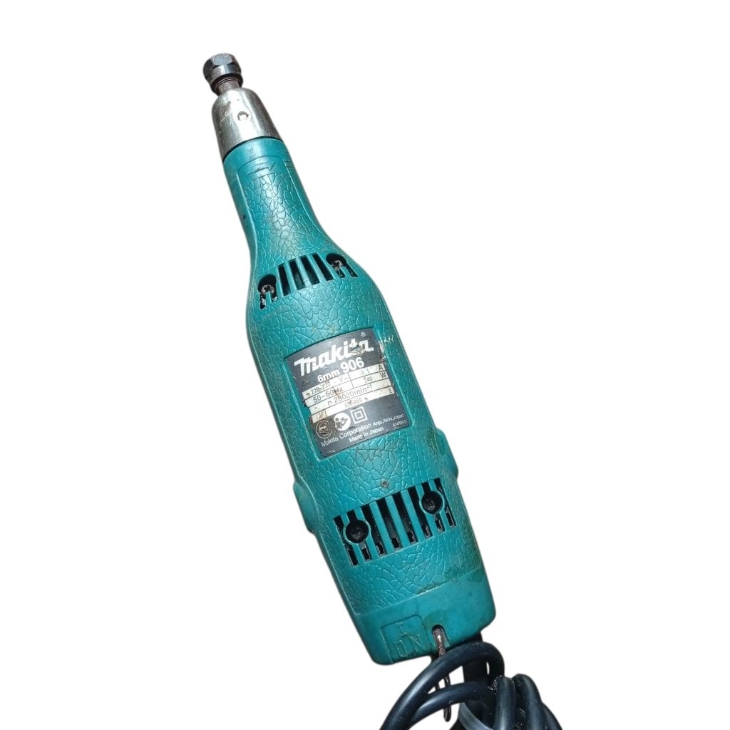 Makita 906 die grinder mesin gerinda botol lurus tuner 6mm original bekas