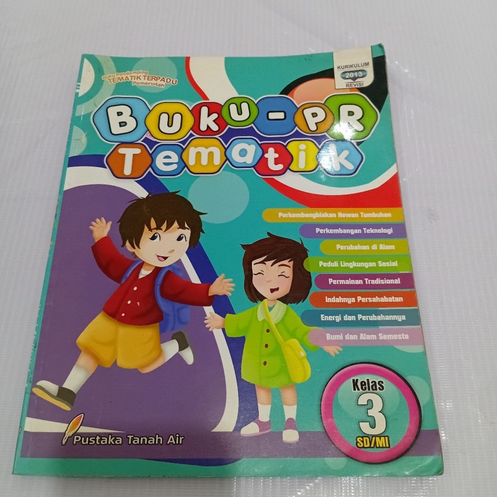 BUKU PR TEMATIK SD KELAS 3 KURIKULUM 2013 EDISI REVISI