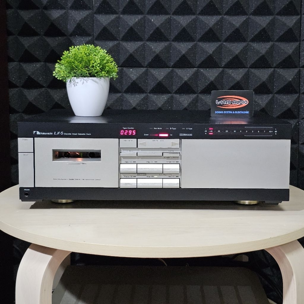 Tape Deck NAKAMICHI LX-5 Stereo Cassette Deck LX5 kaset player