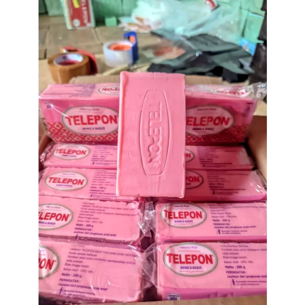 5pcs sabun telepon pink viral wangi | sabun telepon warna pink harum semerbak bunga