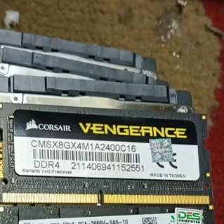 DDR4 Corsair 8gb