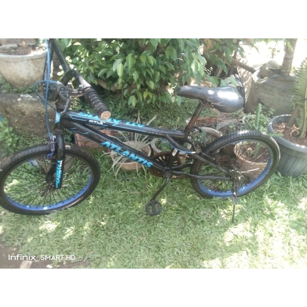 SEPEDA BMX MERK ATLANTIS 20 INCH, SEPEDA BMX, SEPEDA BAHAN KALCER