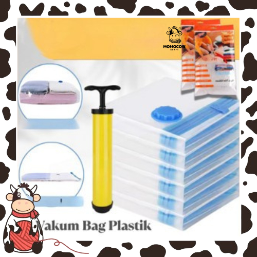 Vakum Bag Plastik Vakum Kantong Plastik Vakum Baju Storage Bag