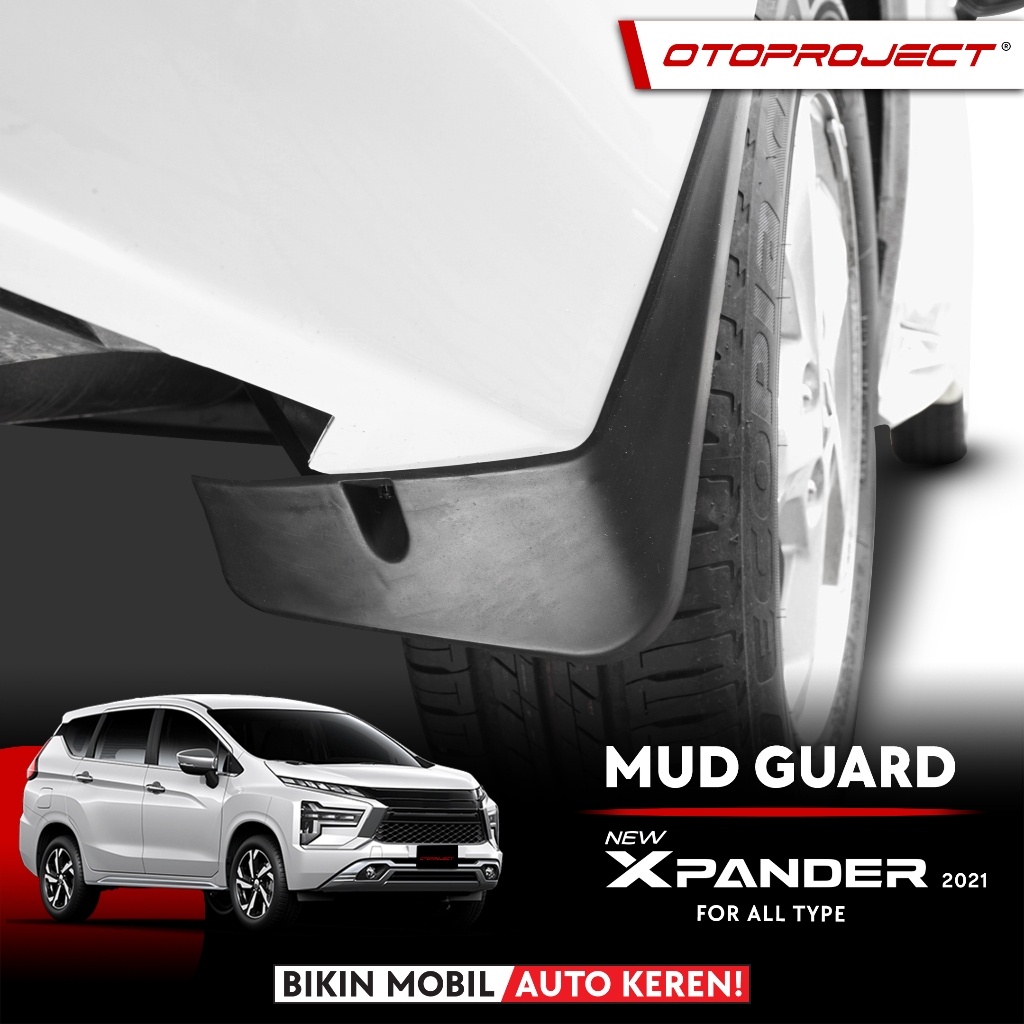 Otoproject Mud Guard Pelindung Lumpur Mobil Karet Depan Belakang untuk Xpander Guard Xpander | Karpe