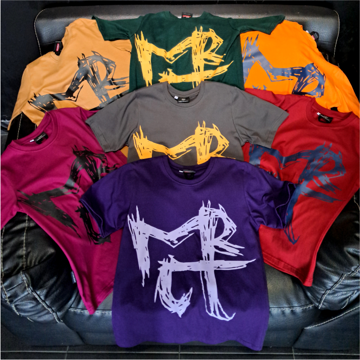 Tshirt Anak Meercut MA 42 Logo Monogram Handwriting