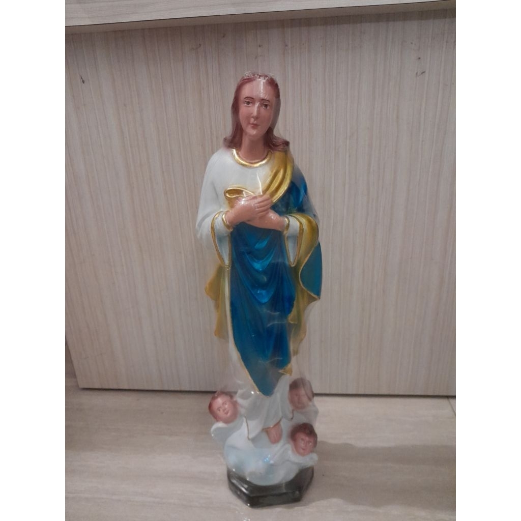 Patung Bunda Maria Assumpta 40 cm ( Pt Bunda Maria Di Angkat Ke Surga)