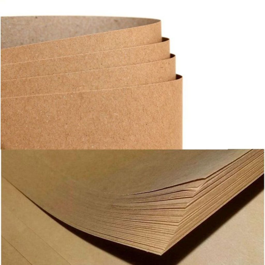 (1 PCS) Kertas KARTON Sedang Warna Coklat