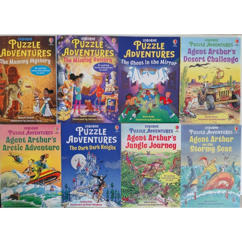 Usborne Puzzle Adventure English book for children