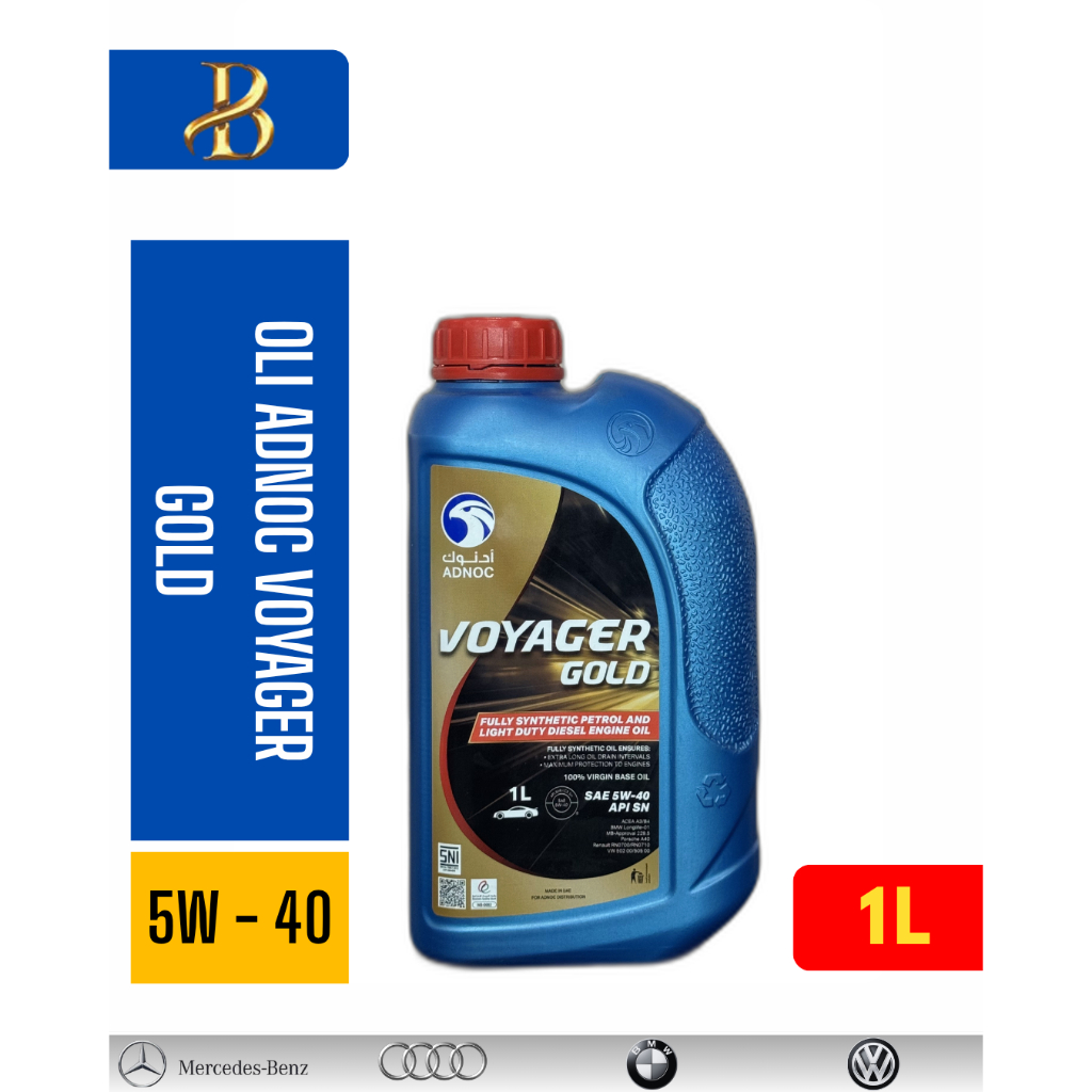 OLI ADNOC VOYAGER GOLD  SAE 5W - 40 FULLY SYNTHETIC