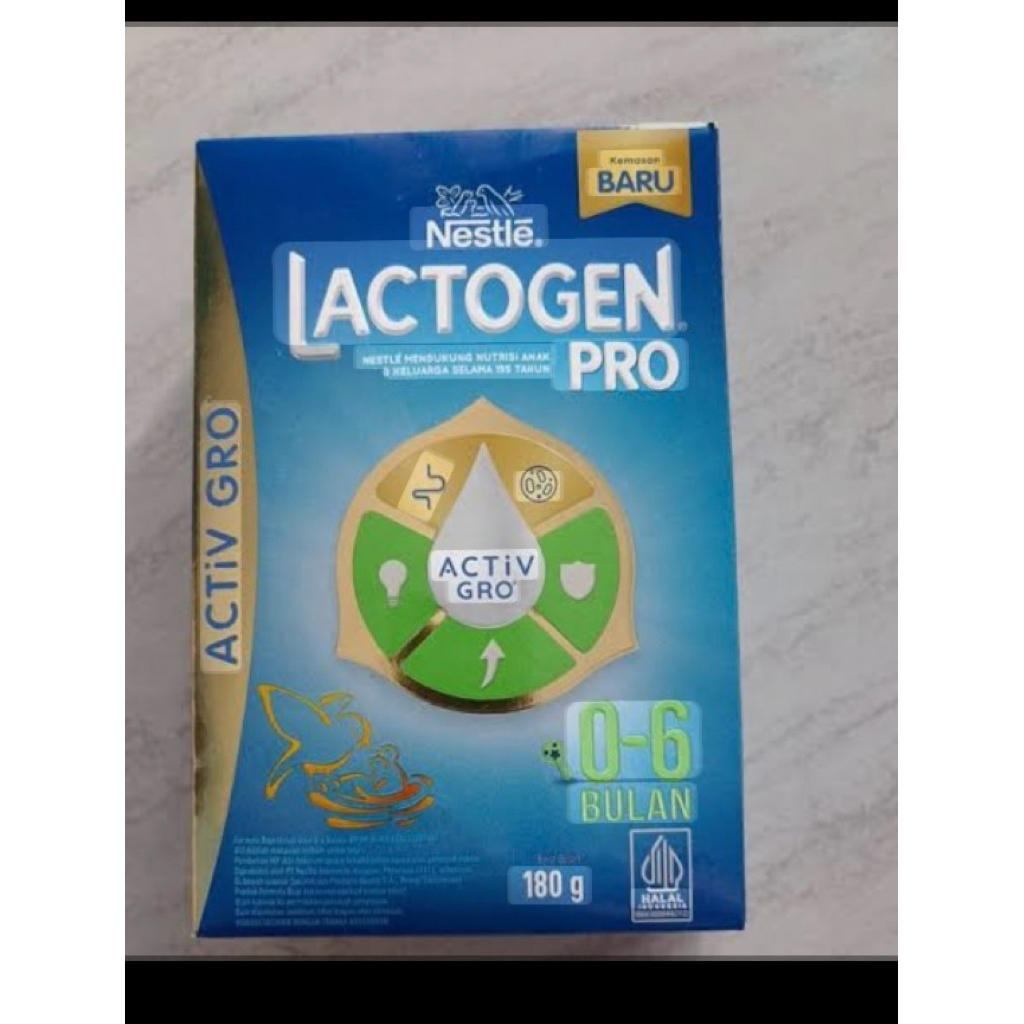 Lactogen Pro 180g Susu Formula Bayi 0-6 Bulan dengan Probiotik
