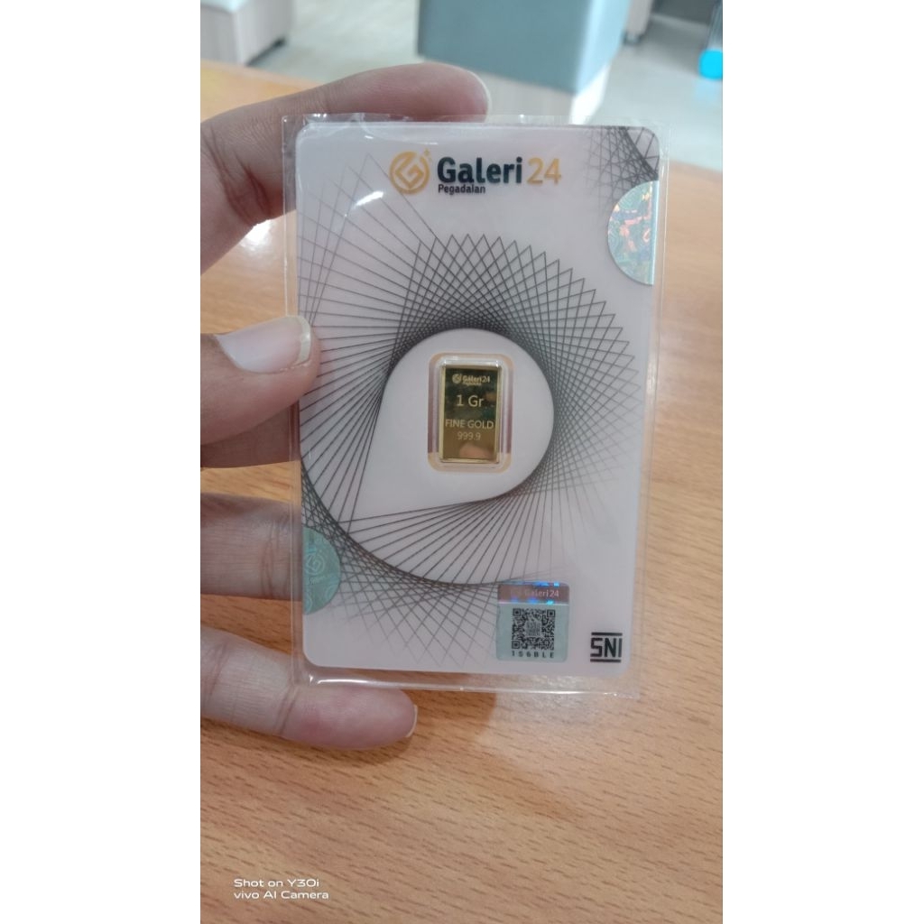 Logam Mulia Galeri 24 Pegadaian 1 Gr