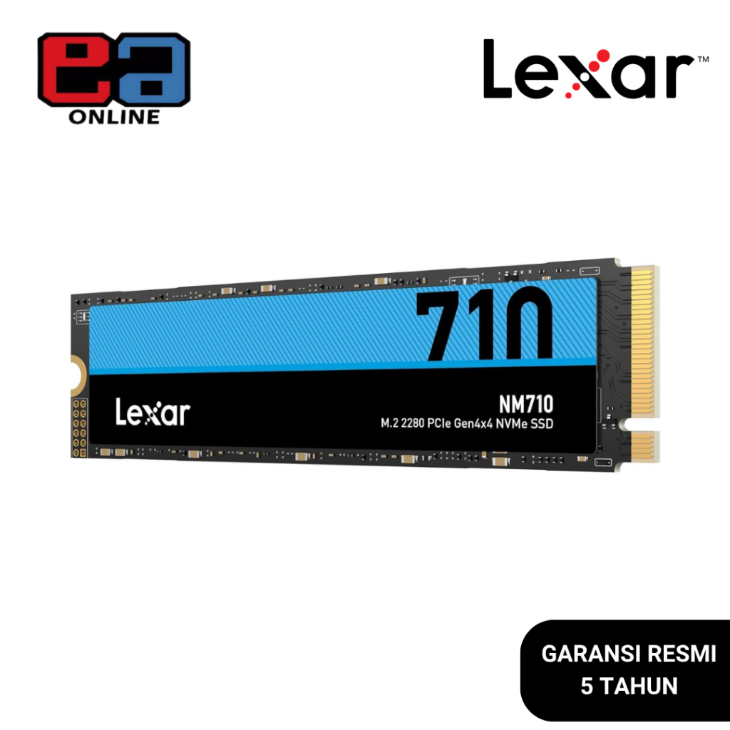 Lexar SSD NM710 M.2 NVMe 2280 PCIe Gen4x4 - 500GB- 1TB-2TB