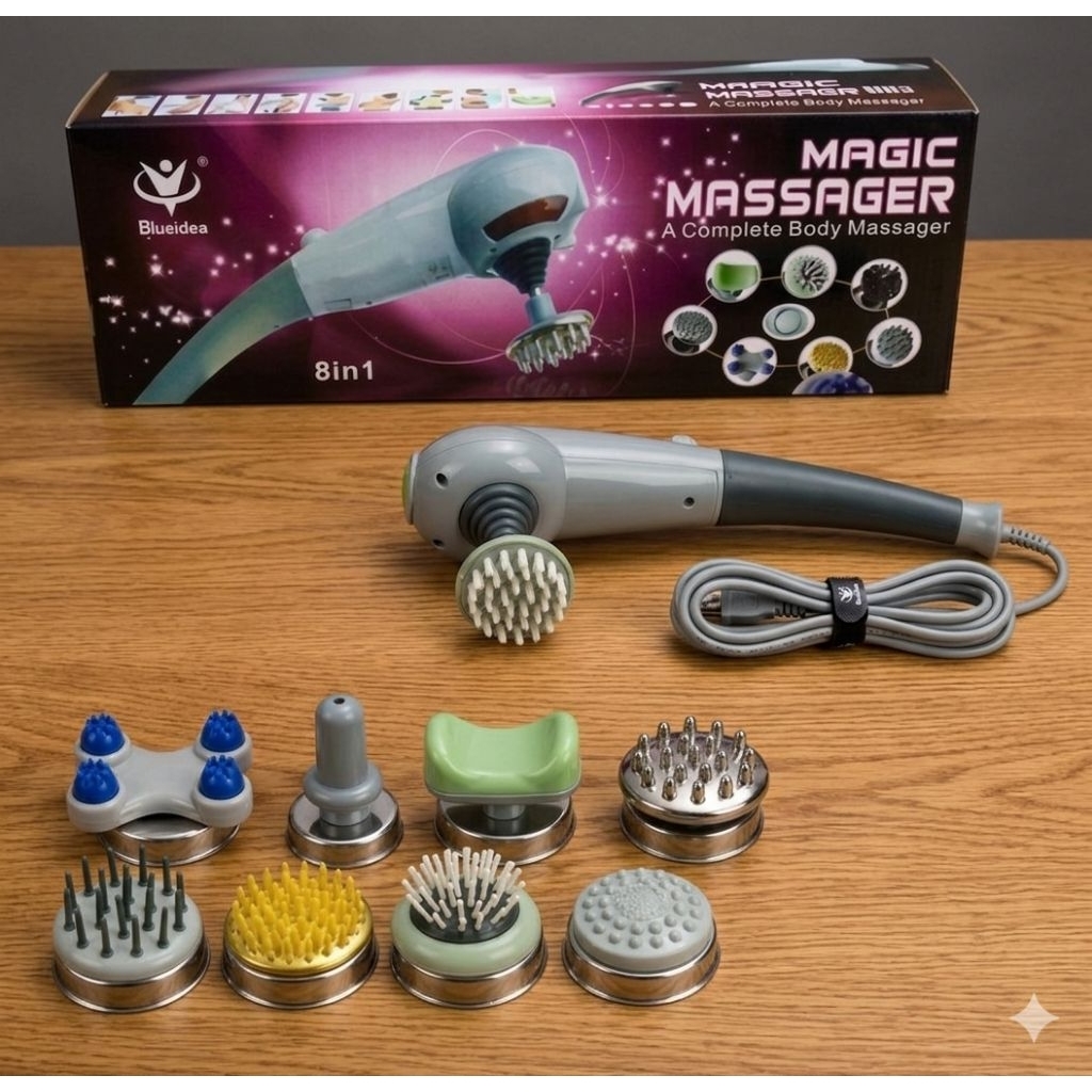 Magic massager 8in1 alat pijat 8in1